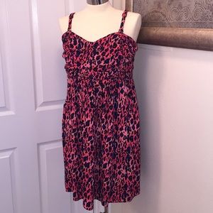 Torrid Animal Print Trapeze Dress